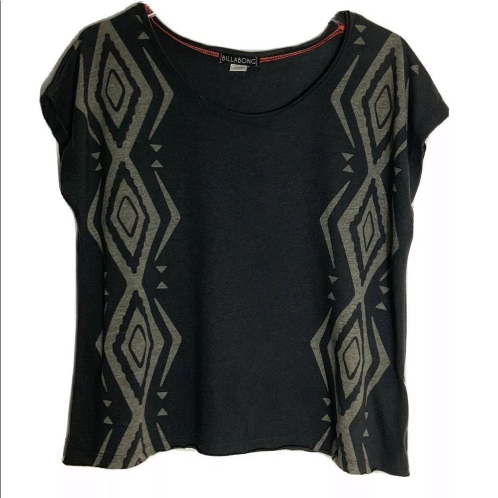 Billabong tribal crop T-shirt